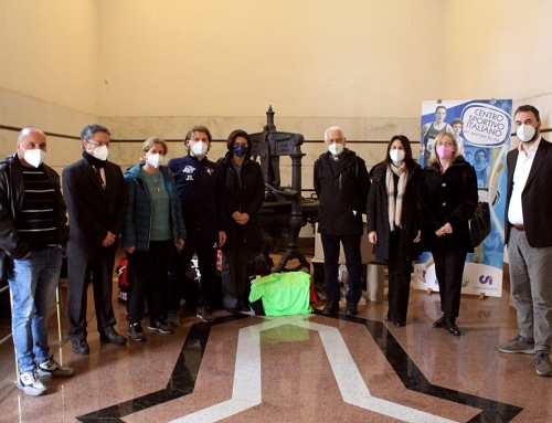 CSI Roma dona scarpe da ginnastica a detenuti Regina Coeli